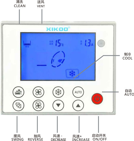 星科環(huán)?？照{(diào)冷風(fēng)機XK-18SYA-功能介紹