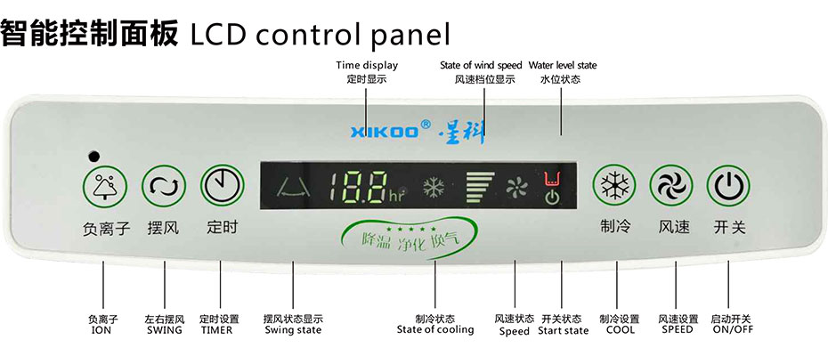 移動系列節(jié)能環(huán)保冷氣機(jī)XK-05SY